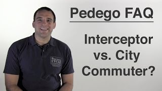 Pedego FAQ: What's the difference between the Interceptor and the City Commuter?