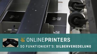 Druckveredelung mit Silberdruck - So wird der Silbereffekt erzeugt