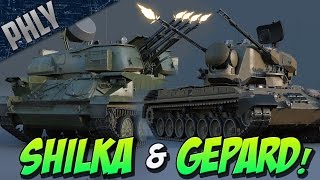 NEW ANTI AIR - ZSU-23-4 Shilka & Gepard (War Thunder 1.63)