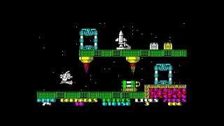 Вектор-06Ц, игра "Exolon" (Vector 06c, Exolon)