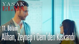 Alihan, Zeynep'i Cem'den kıskandı - Yasak Elma 11. Bölüm