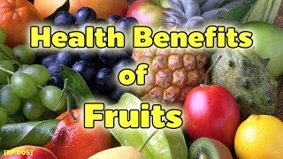 Health Benefits of Fruits | Strawberry, Apples, Banana, Orange, Aronia Berries.