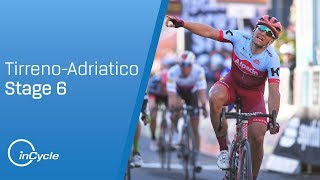 Tirreno-Adriatico 2018 | Stage 6 Highlights | inCycle