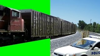 Real Train 1080p - Green Screen Effect HD