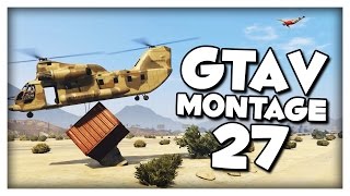 GTA V Montage #27: Container-Glitch & Osynlig hiss!