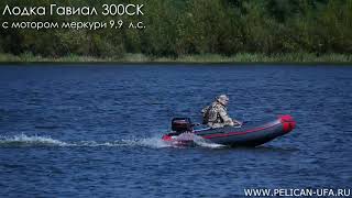 Лодка Гавиал 300СК с мотором меркури 9,9 л с