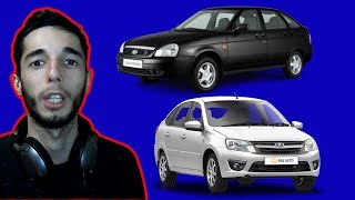 LADA PRİORA VS LADA GRANTA YARIŞMASI - CITY CAR DRIVING mod(maraqlı anlar)