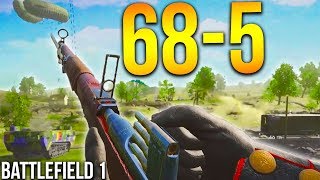 INSANE M95 CARBINE SNIPER BATTLEFIELD 1 Scout gameplay