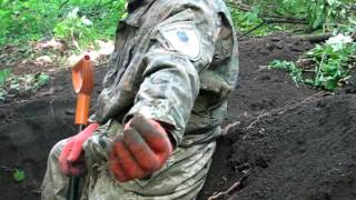 Раскопки немецких солдат в Маяцком лесу