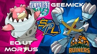 Smogon Premier League (SPL) 8 Week 1: GeeMick vs Eo Ut Mortus |SM OU|!