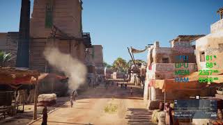 AMD Radeon RX 460 -- Intel Core i5-8400 -- Assassin's Creed Origins Benchmark