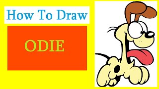 How to Draw an Odie / Как нарисовать собаку Оди