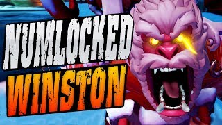 NUMLOCKED INSANE WINSTON! [ OVERWATCH SEASON 13 TOP 500 ]