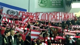 Красно-белые в Екатеринбурге / Автомобилист - ХК Спартак (HD) Fratria.ru