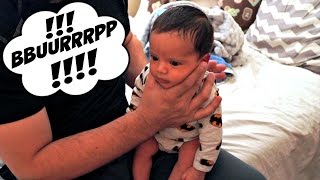 Best Baby Burping Technique "I'm The Best At Burping Babies"