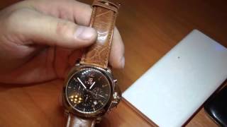 Часы MEGIR после года пользования Hours MEGIR after a year of use
