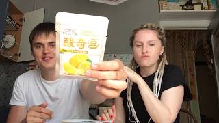 Русские пробуют Китайскую еду в пакетиках /Russians try Chinese food
