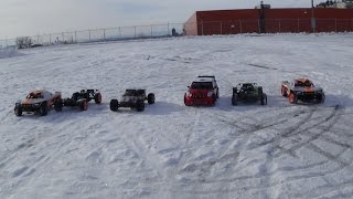 Losi 5ive-T DBXL Mini WRC Traxxas XMAXX 6s Gas Snowday Drift Play 1/5 1/6 RC