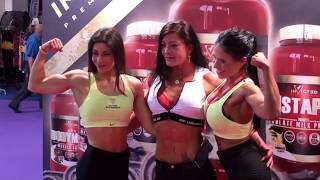 Girls at Arnold Classic Europe 2018