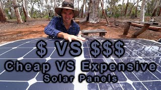 Cheap VS Expensive Solar Panels | 12v Touring | Project Cyan