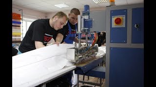 Раскрой натяжного потолка на лазерном станке