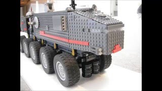Motorized LEGO Star Wars Juggernaut Turbo Tank MOC