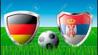 Nemačka - Srbija 1:1 Golovi i šanse (2019)