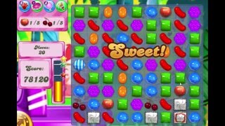 Candy Crush Saga Level 413 Bring all ingredients down