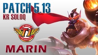 SKT T1 MaRin - Rumble Top Lane - KR SoloQ