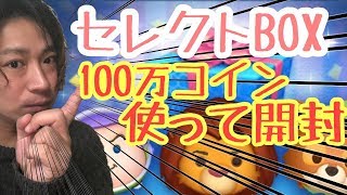 100万コインで1月2回目のセレクトBOX引いてみた！ハクナマタタシンバは何体出た？【ツムツム】