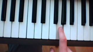How to play International Love- Pitbull ft. Chris Brown (piano tutorial)