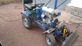 Мини-трактор.Самодельный.Зид. Фотообзор.Mini tractor. Photo Review.