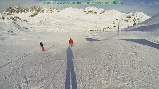 Горнолыжные курорты Австрии Ишгль Замнаун горные лыжи Ischgl Samnaun ski катание на лыжах