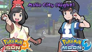 10 Hours Malie City Night Music - Pokemon Sun & Moon Music Extended