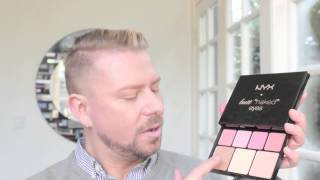 NYX BUTT NAKED EYEHSHADOW PALETTE REVIEW