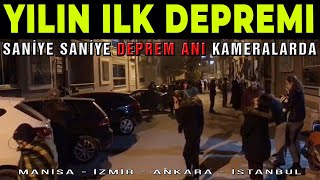 Deprem Anı Kamerada! Manisa, Ankara, İzmir, İstanbul 2020