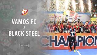 Highlight Final : Black Steel Manokwari Vs Vamos FC Mataram (3(2) -3(0)) : Pro Futsal League 2016