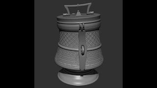 Autodesk Maya 2018 & Zbrush 2018 - Realistic Antique Metal Vessel - Part I