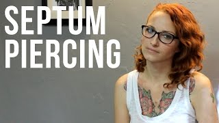 Tara Gets Her Septum Pierced