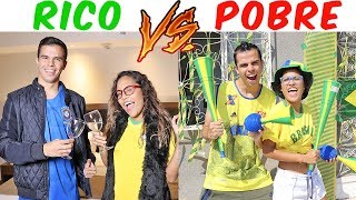 RICO VS POBRE! - COPA DO MUNDO! - KIDS FUN