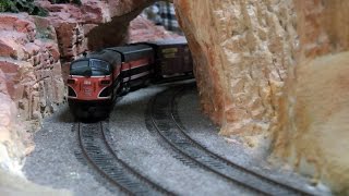 Modellbahn von Amerika bzw. die Modelleisenbahn der USA im Miniatur Wunderland