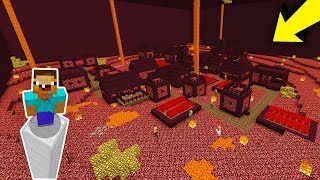 НУБ НАШЕЛ ДЕРЕВНЮ В АДУ В МАЙНКРАФТЕ!  КАК ВЫЖИТЬ В MINECRAFT? ТРОЛЛИНГ | МУЛЬТИК