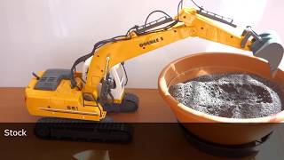RC Excavator - MORE POWER for free - Huina 1550 / Double E 561 / SP800