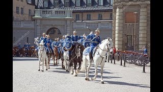 Смена караула /Королевский дворец в Стокгольме / Stockholm Sweden.