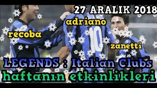 PES 2019 MYCLUB 27 ARALIK 2018 ETKİNLİKLERİ VE TOP AÇILIMI