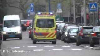 14/04/11 A1 Ambulance 17-144 Groot Handelsgebouw Stationsplein Rotterdam
