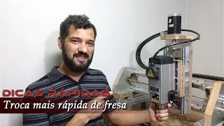 Dicas - 01: Otimizar o tempo de troca de fresa | CNCFloripa #020