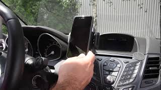 Беспроводное автомобильное сенсорное зарядное устройство Qitech Sensor Auto