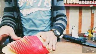 تقطيع الجبنة الفلمنك باحتراااااف شغل راااااااائع جداا