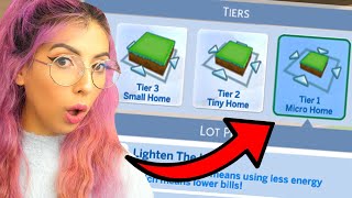 The Sims 4 Tiny Micro Home Challenge!